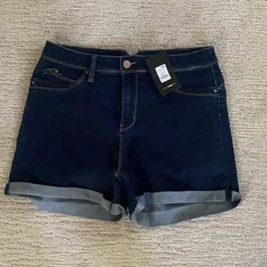Fashion nova Melissa high rise denim shorts